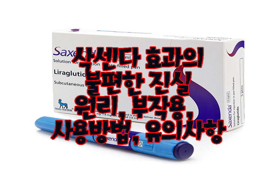 삭센다
삭센다효과
체중감량효과
삭센다부작용
